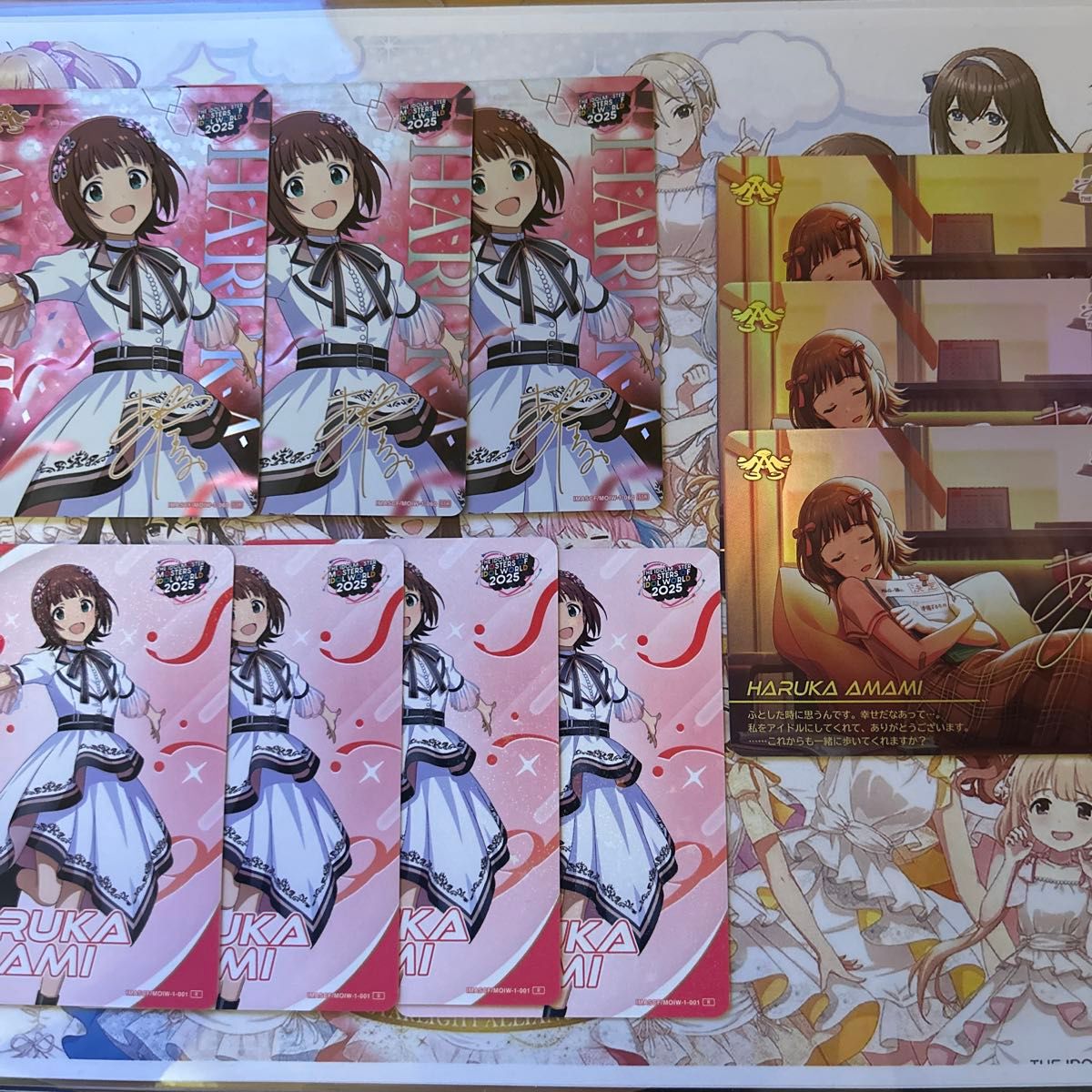 天海春香 【SSR SR R】アイドルマスターカードフォリオ MOIW2025