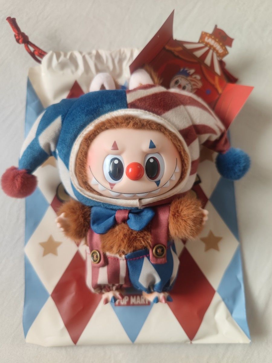 POPMART WHY SO SERIOUS ラブブ Juggling Clown ピエロ ぬいぐるみ