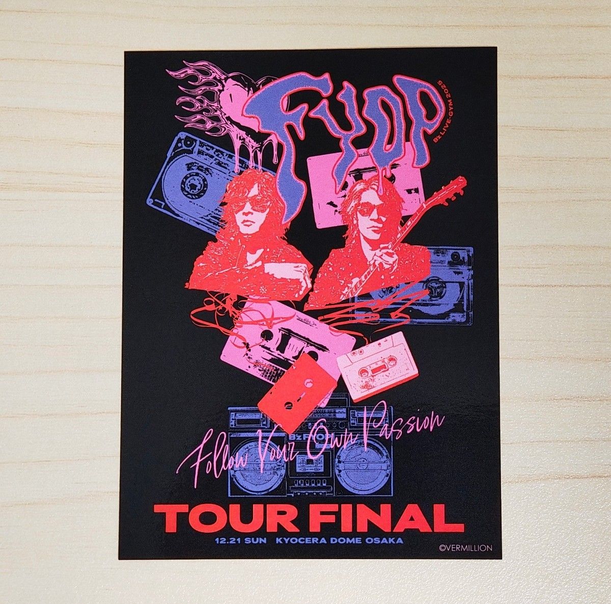 B'z FYOP 12/21 大阪 ツアーファイナル 京セラドーム大阪 限定