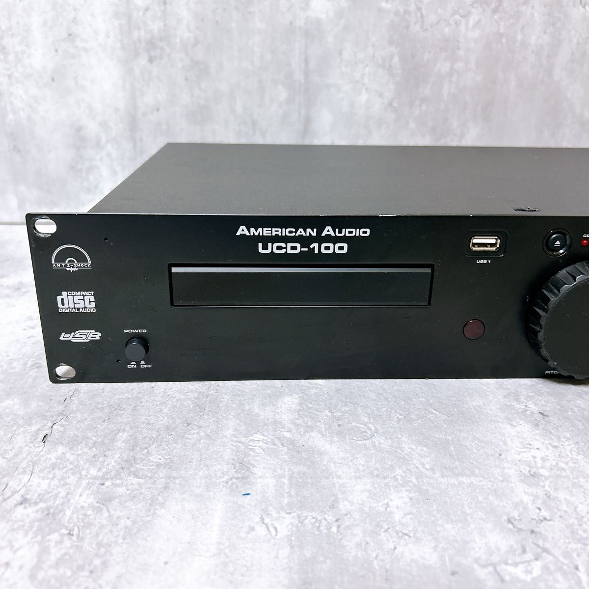 AMERICAN AUDIO UCD-100 業務用CDプレーヤー アメリカンオーディオ CD