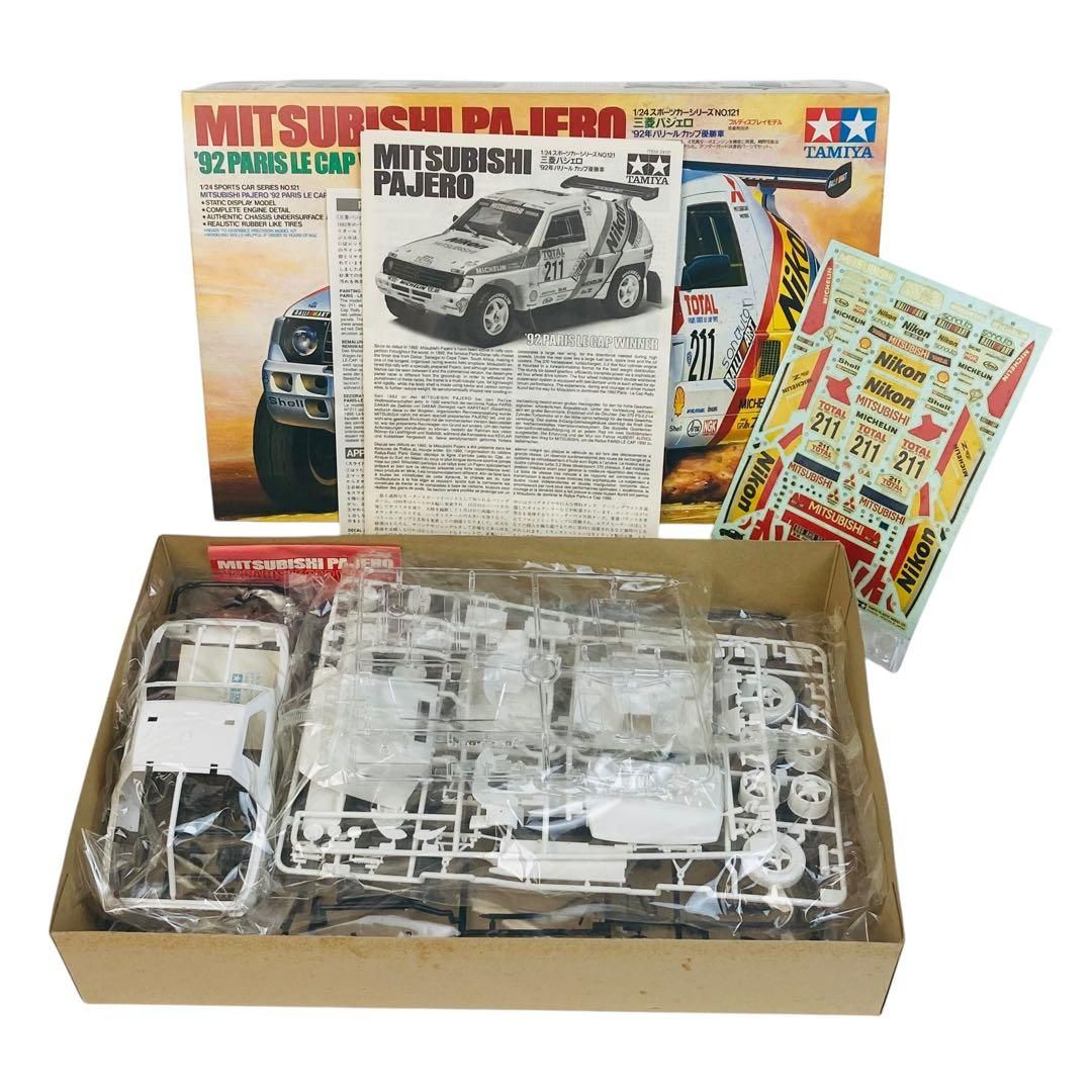絶版 タミヤ 1/24 三菱 パジェロ 1992年 パリ・ルカップ優勝車｜Yahoo