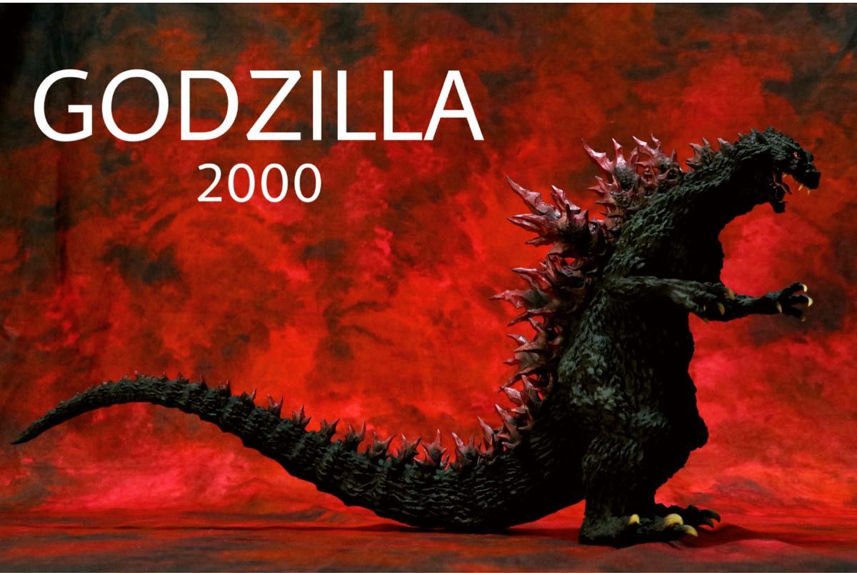 東宝30cmシリーズ ゴジラ2000 ミレニアム 雛形レプリカ メタリック