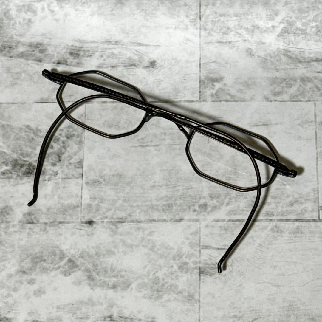 JINS CLASSIC 20's JINS×TIMEメタルフレーム オクタゴン ジンズ メガネ