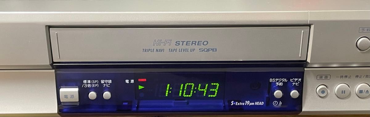 美品】Victor HR-B13 VHSビデオデッキリモコン付メンテナンス済｜Yahoo