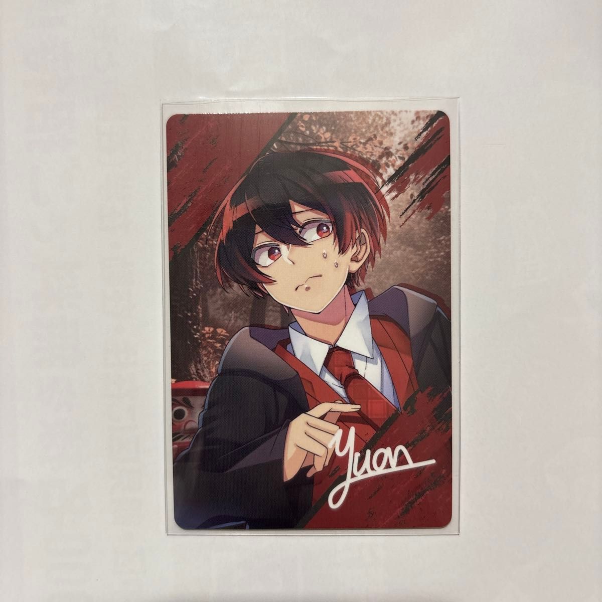 カラフルピーチ 展示会 トレカ ゆあんくん だるま サイン入り｜Yahoo