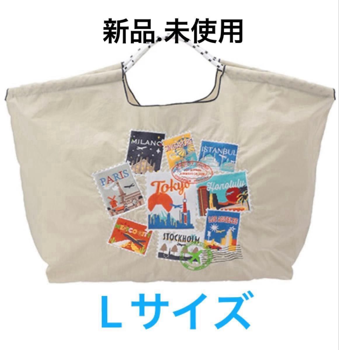 ANA ボールアンドチェーン エコバッグ Lサイズ コラボ 限定 飛行機