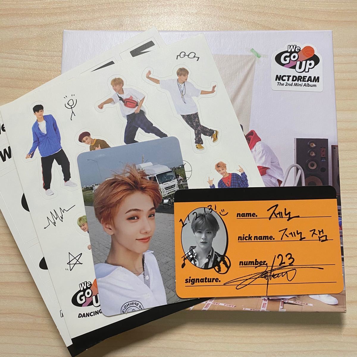 NCT DREAM We Go Up パスポート ウォレット トレカ ジェミン NCT DREAM