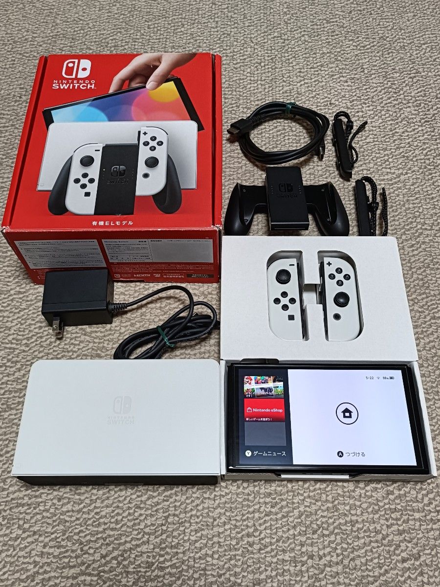 ニンテンドースイッチ 有機ELモデル ホワイト おまけでプロコン｜Yahoo