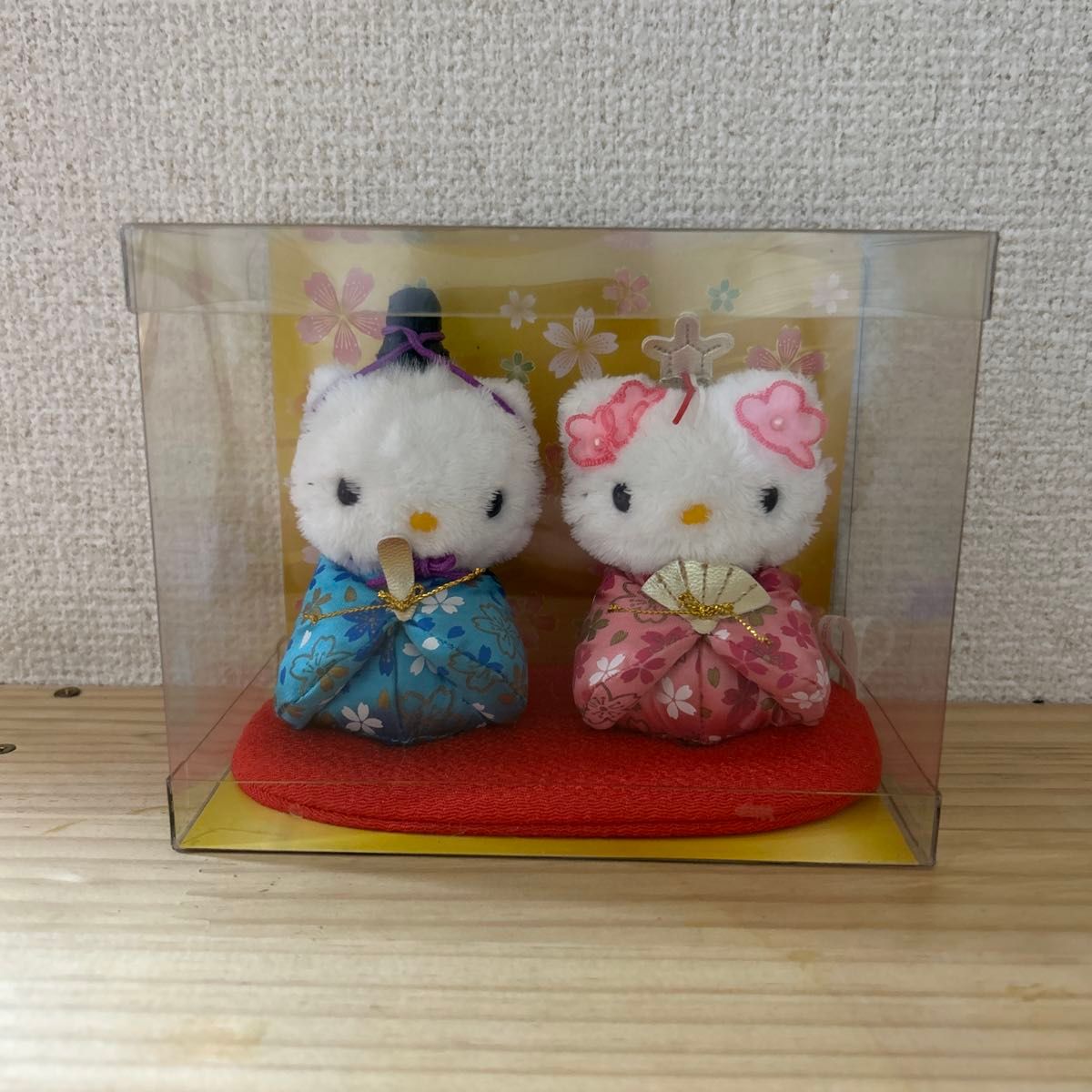 平成 レトロ サンリオ ハローキティ ダニエル 雛人形 ぬいぐるみ