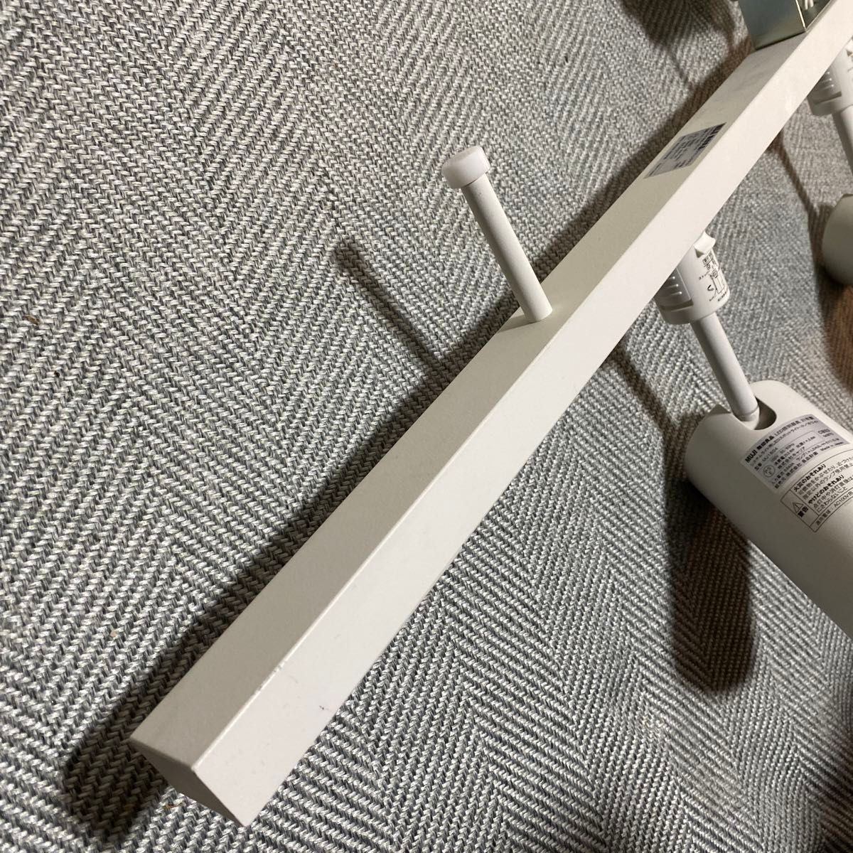 MUJI 無印良品 MUJI システムライト・スポットライト3個セット ダクト