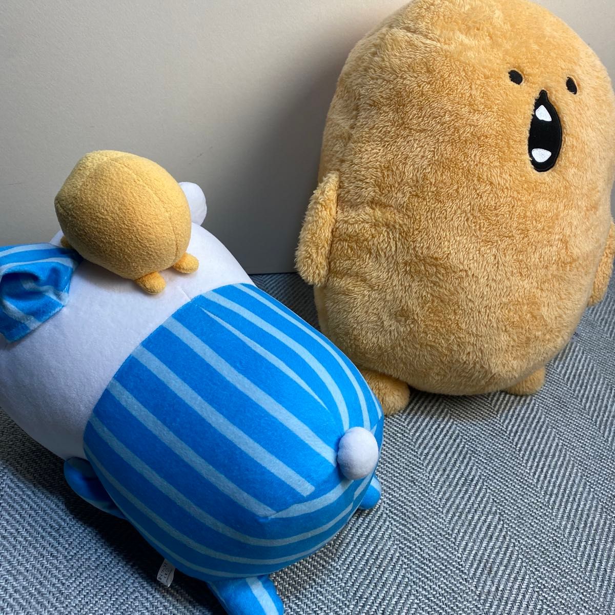 自分ツッコミくまくじ おやすみタイム BIGぬいぐるみ ナガノ /もぐら