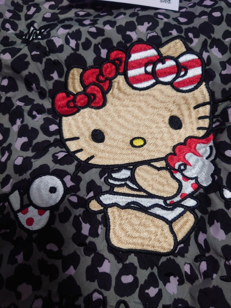 正規品】ボールアンドチェーン ハローキティ レオパード柄 エコバッグ