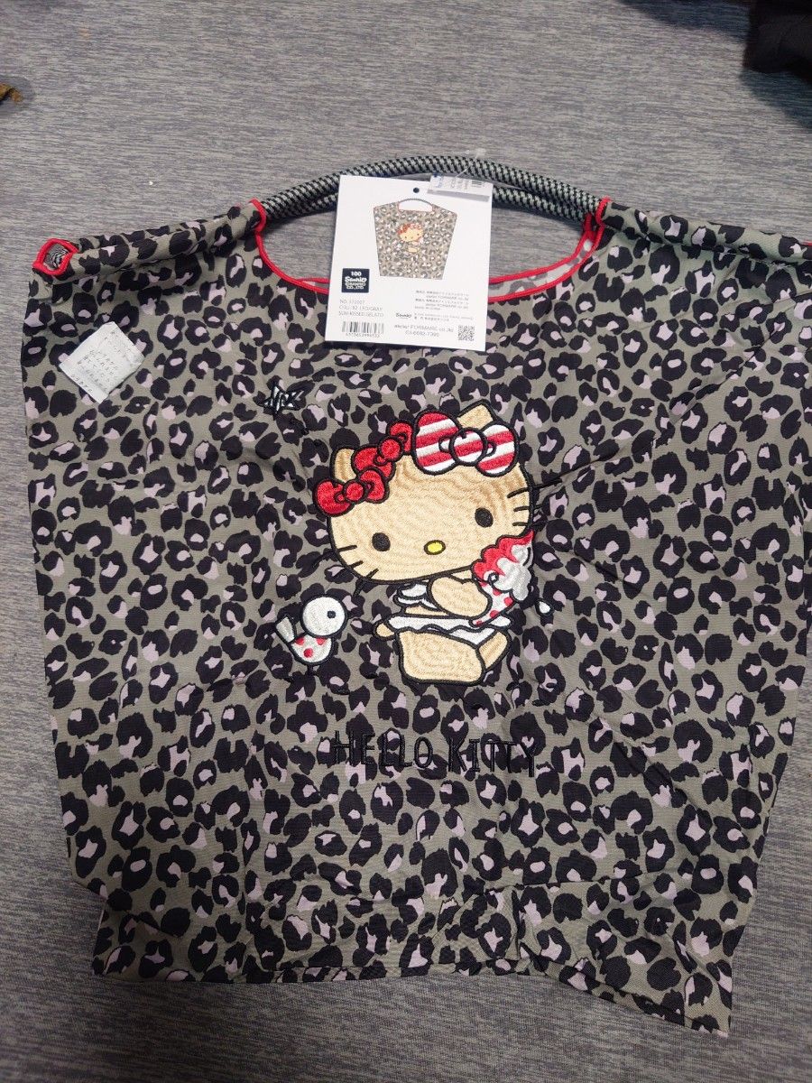 正規品】ボールアンドチェーン ハローキティ レオパード柄 エコバッグ