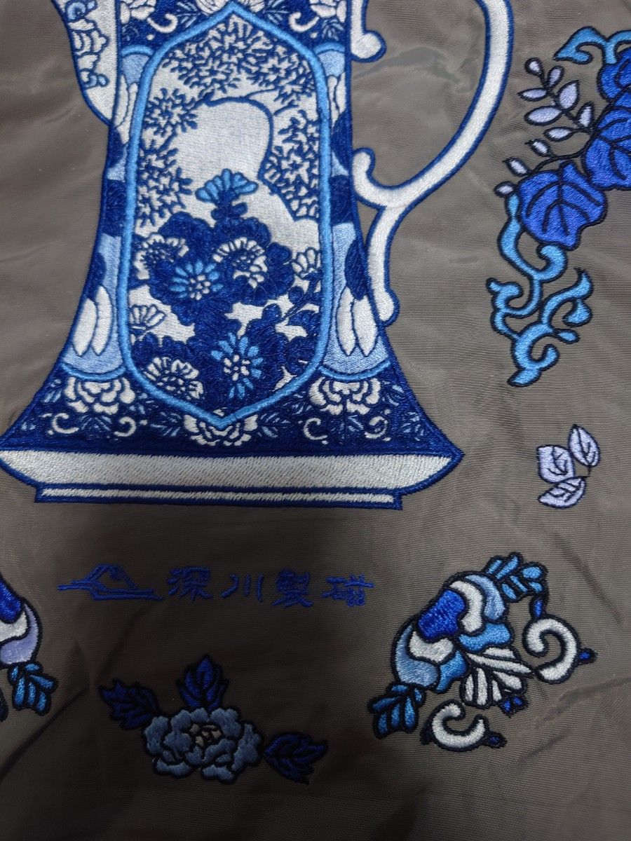 Ball&Chain × 深川製磁〔ポット柄〕コラボエコバッグ【正規品】M