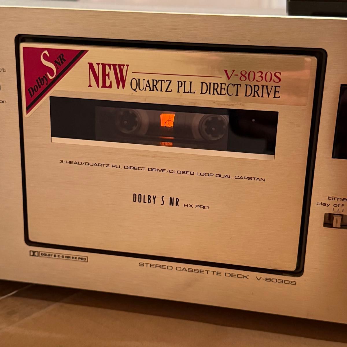 期間限定 価格相談設定 動作品 名機TEAC V-8030S カセットデッキ