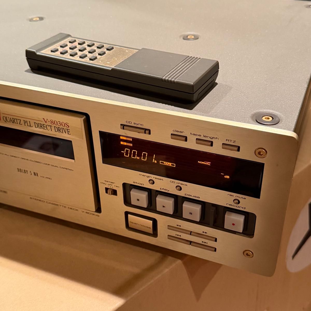 期間限定 価格相談設定 動作品 名機TEAC V-8030S カセットデッキ