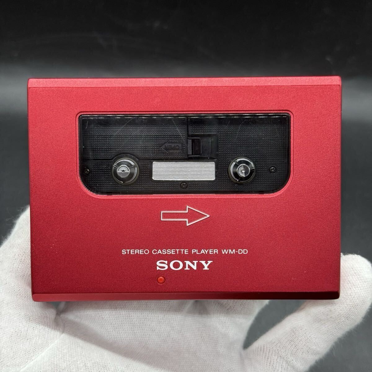 SONY WALKMAN DD WM-DD レッド 本体 ケース付き 通電確認済み