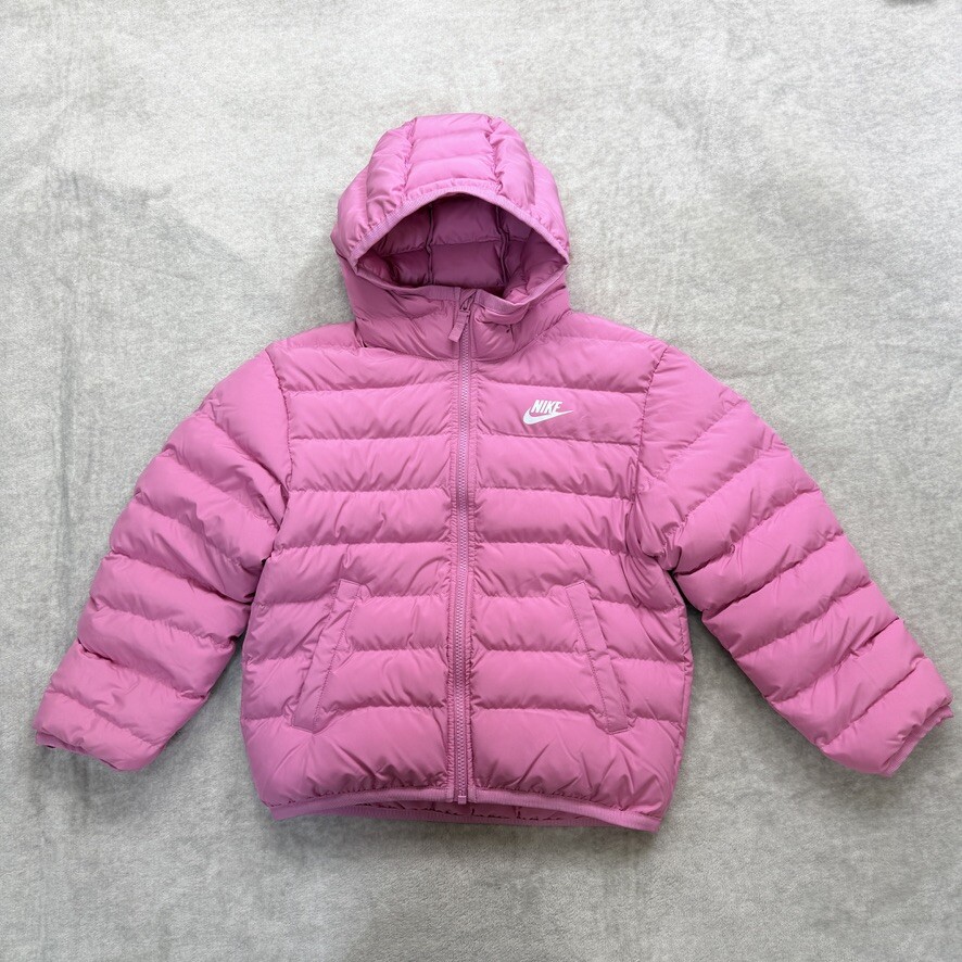 140cm 新品未使用 NIKE ナイキ ジュニア 中綿 マイクロダウン フーディ