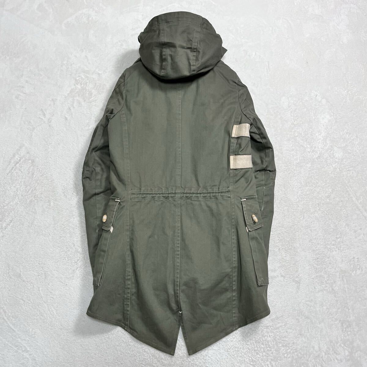 DENHAM 節約 デンハム』スウェディッシュアーミーフィールドコート