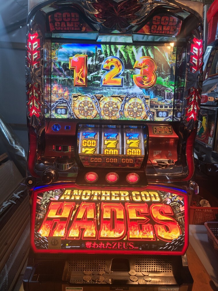 ANOTHER GOD HADES 奪われたZEUS実機 ミズホ アナザーゴッドハーデス