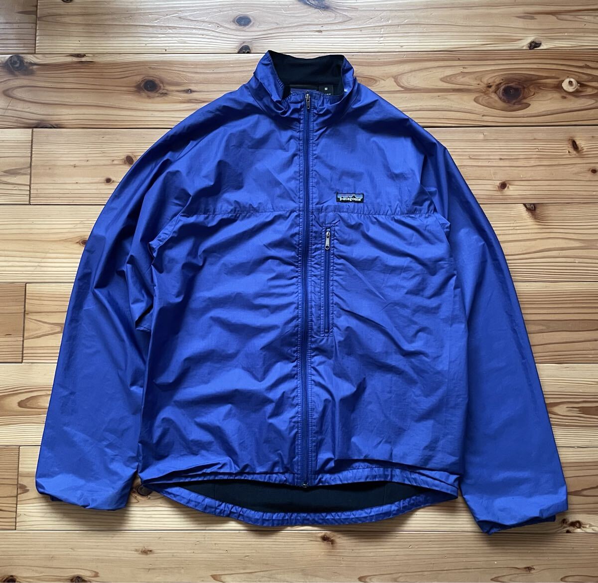 Patagonia ナイロン ゼファージャケット ブルー M 90s 廃盤 レア