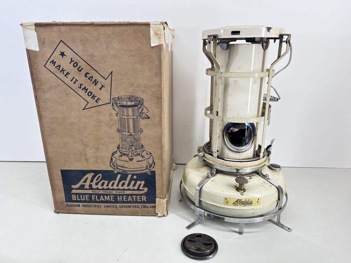 England製 Aladdin 15型後期型 デラックス 真鍮タンク 芯，フロント