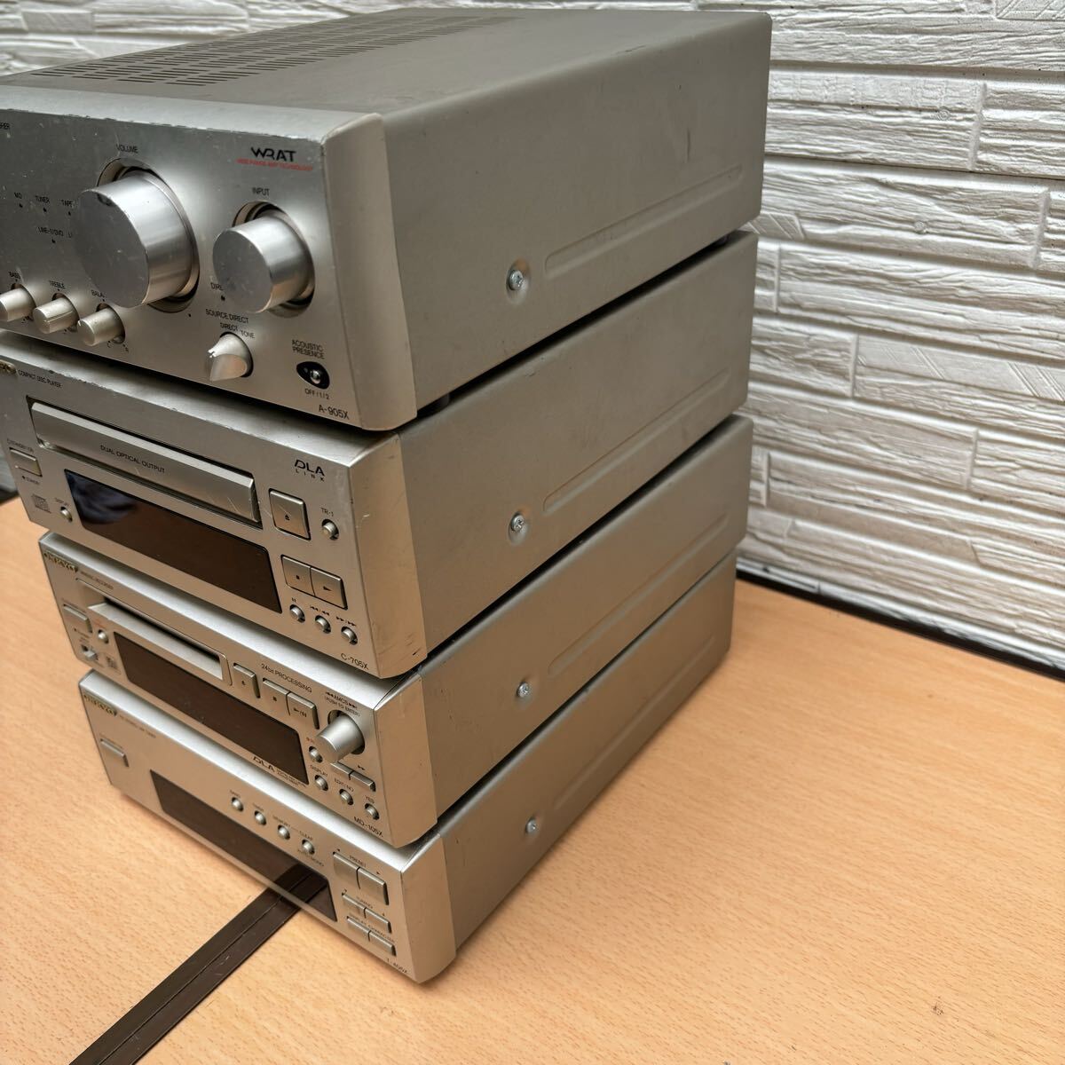 ONKYO ONKYO C-705X MD-105X A-905X D-062AX CD/MDコンポ オンキョー