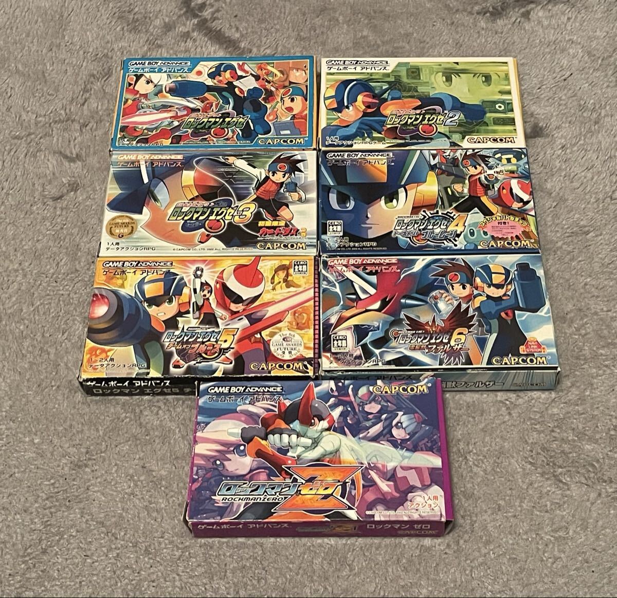 ロックマンエグゼ アドバイス 6個セット☆ ロックマン エグゼ 2 3 4