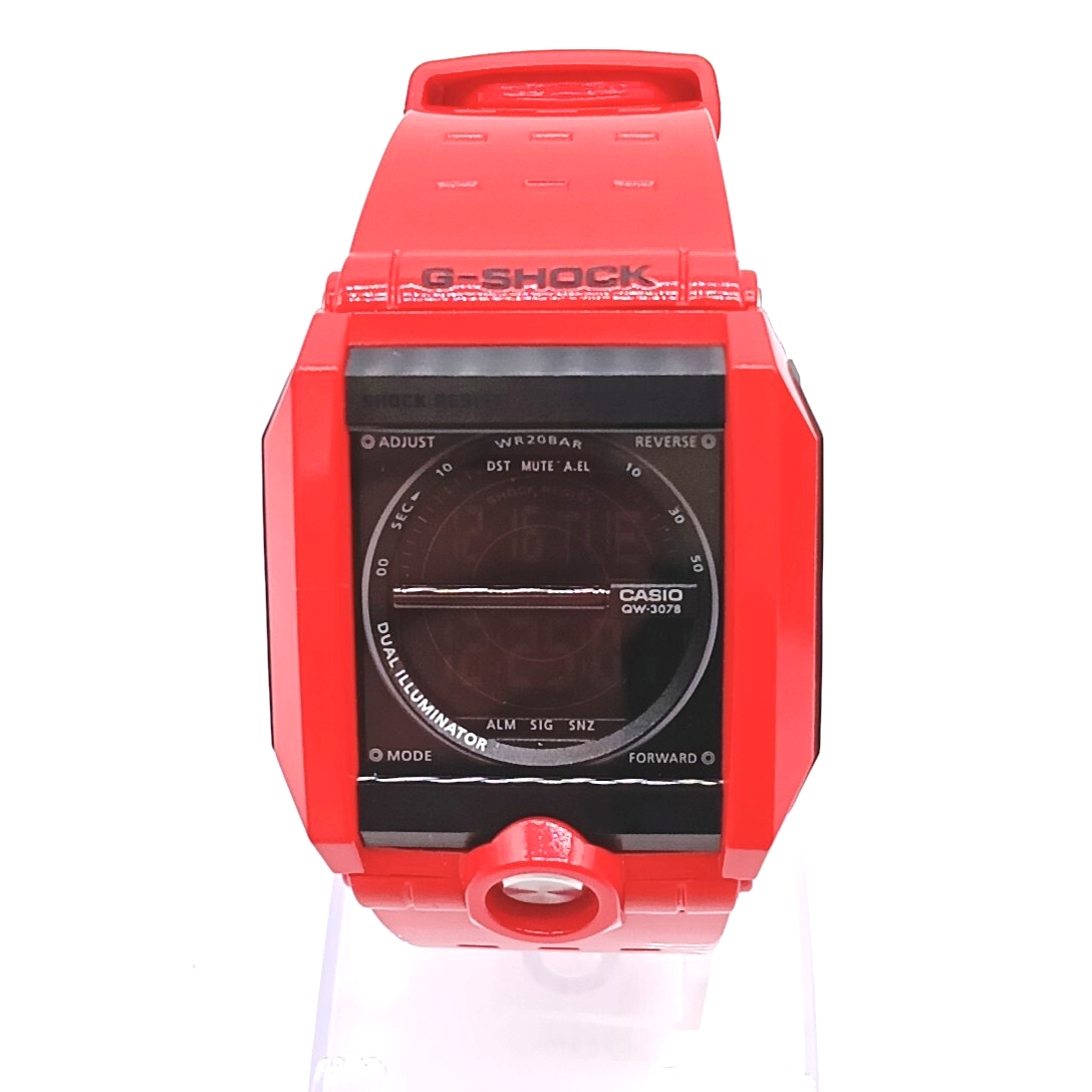 生産終了人気モデル 極美品 G-SHOCK G-8100 レッド 廃盤品 CASIO