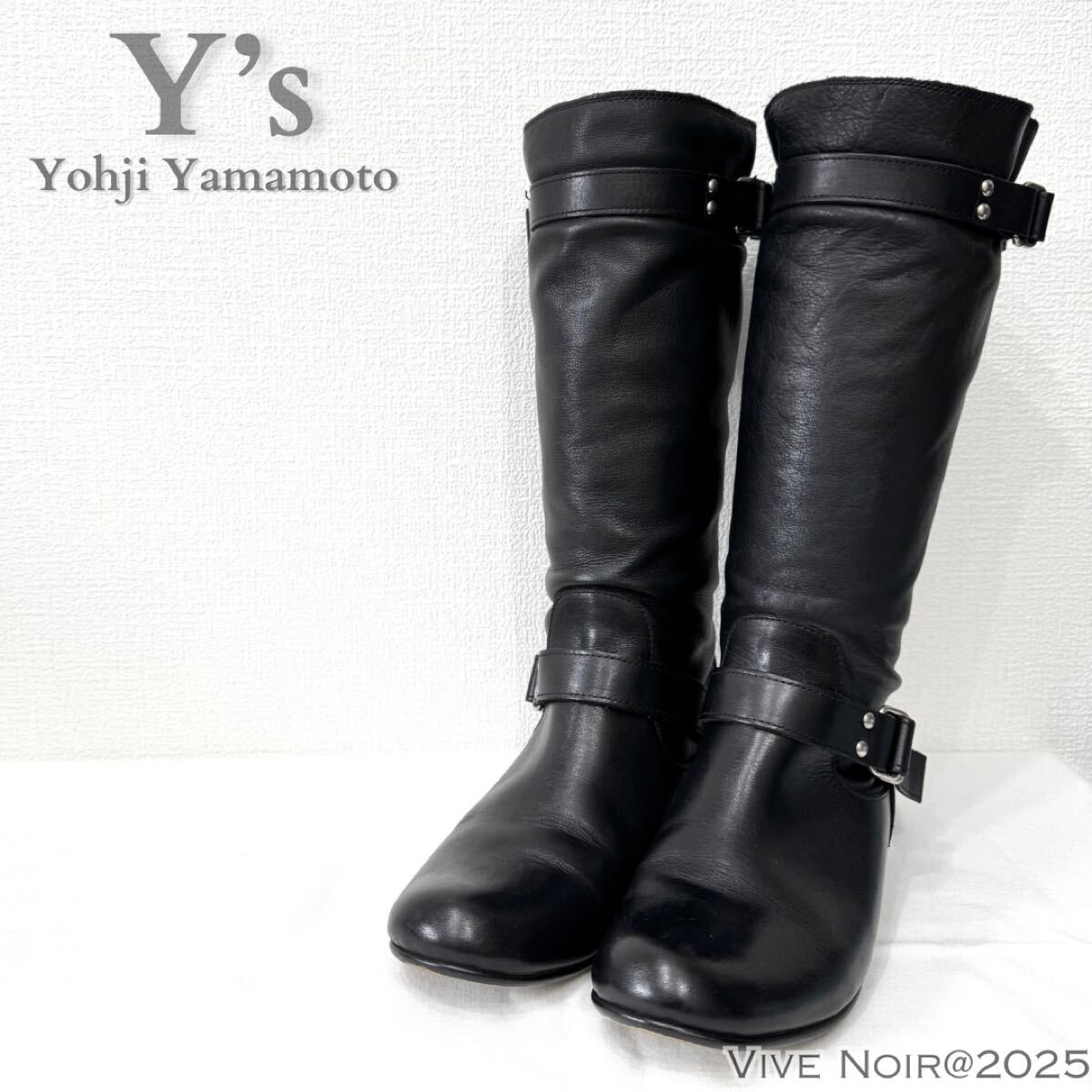 Y's Yohji Yamamoto ワイズ ヨウジヤマモト 本革 ソフトレザー ロング