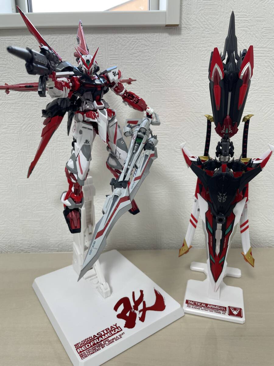 METAL METAL BUILD アストレイレッドフレーム フライトユニット セット