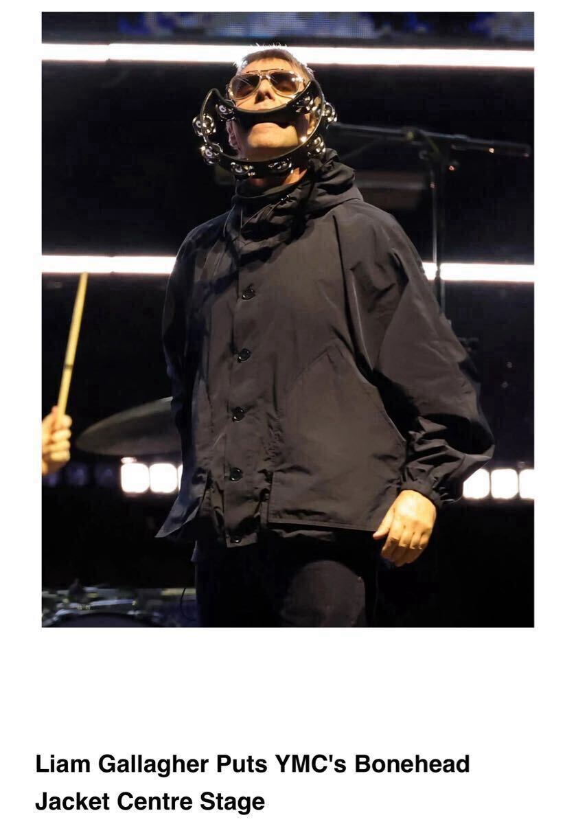購入 リアムギャラガー着用 YMC Bonehead Jacket Black M// oasis you