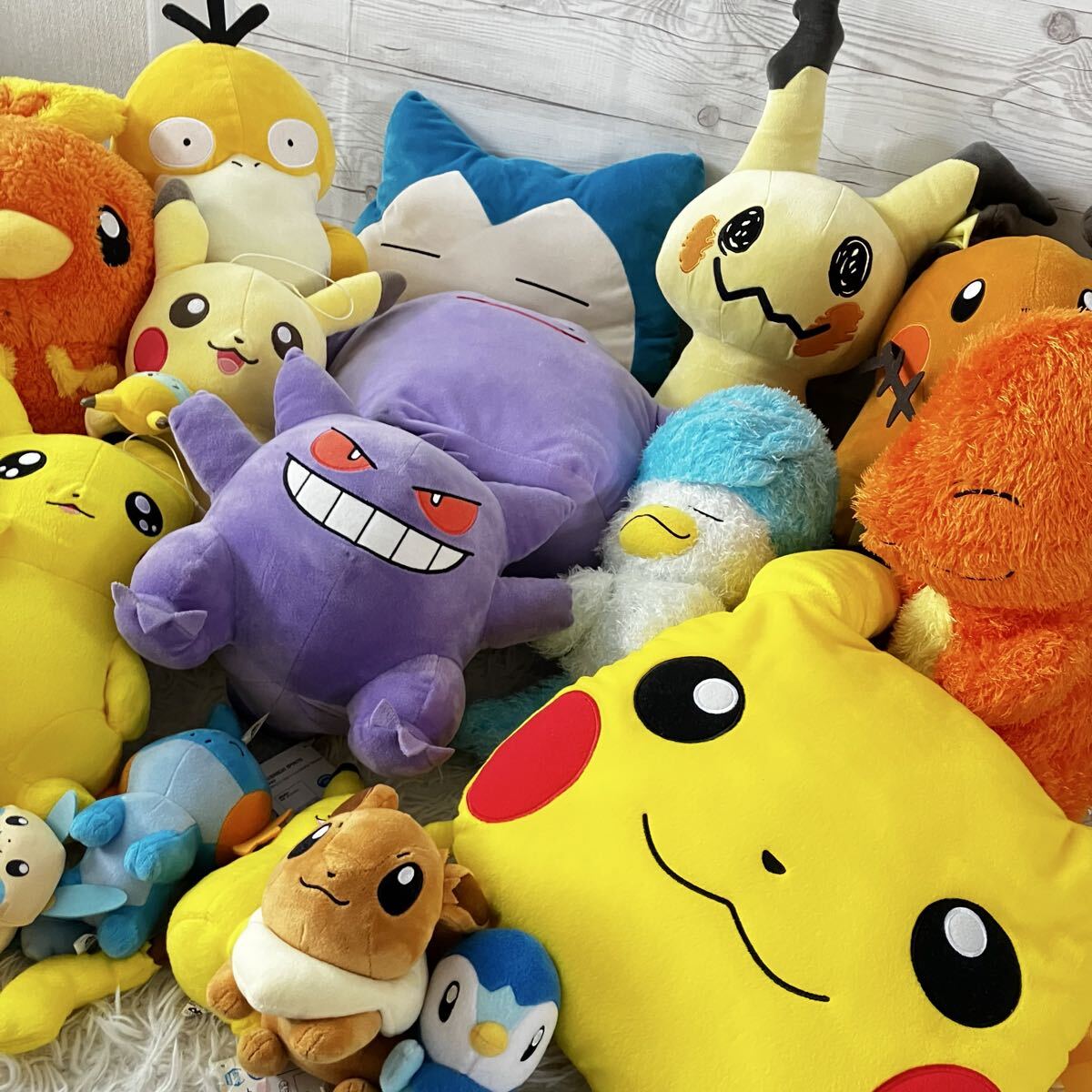 送料無料 ポケットモンスター ぬいぐるみ 大量まとめ売り 18点セット