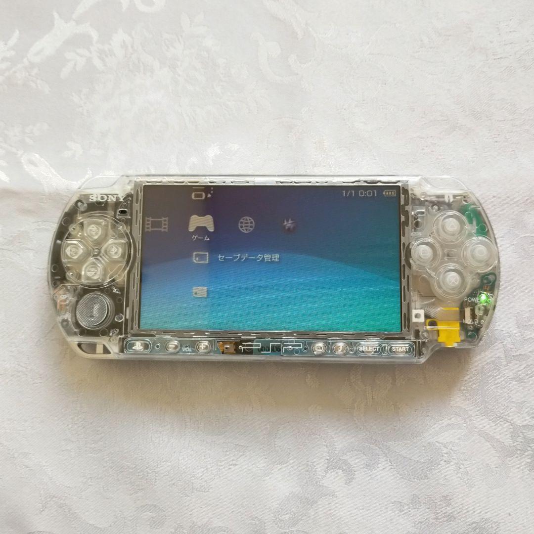 美品】【カスタム】PSP 3000 すぐ遊べるセット(スケルトン)｜Yahoo