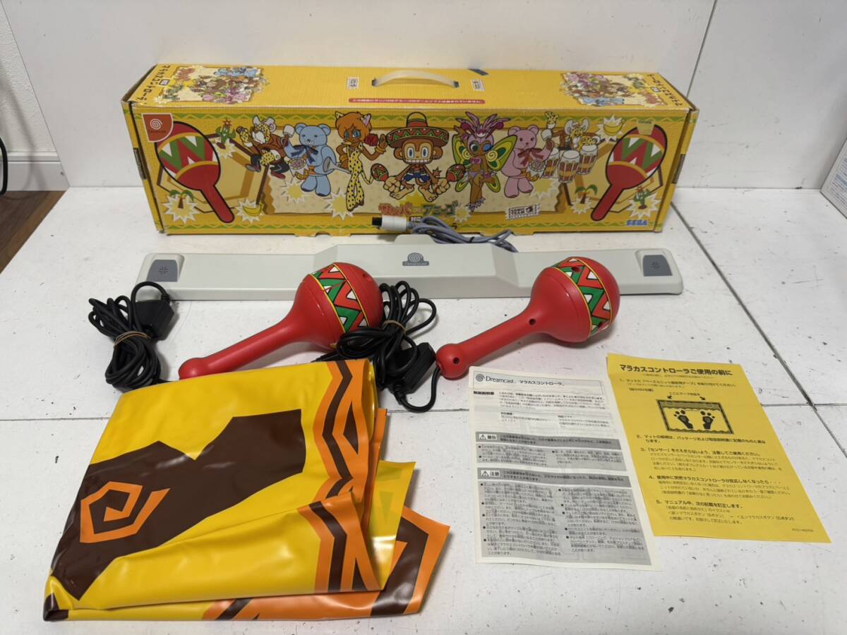 SEGA HKT-9700 ソフト＋コントローラー『サンバDE アミーゴ同梱』 SEGA