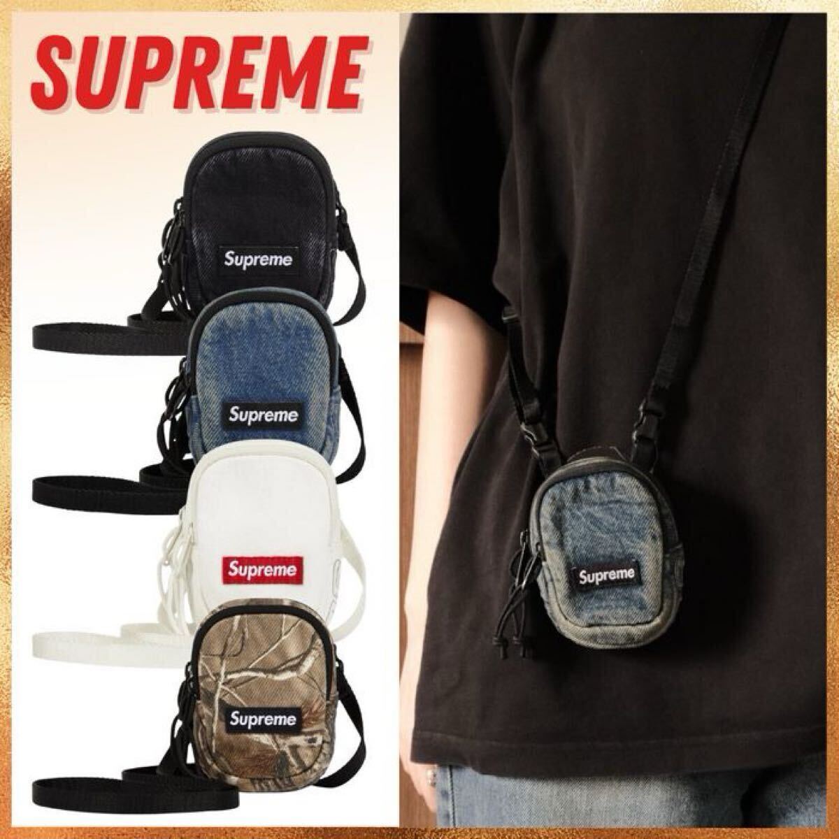 Supreme Denim Mini Utility Bag Washed Indigo デニム シュプリーム