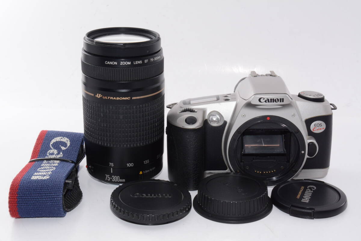 美品・超望遠】Canon キャノン EOS KISS EF 75-300mm 1:4-5.6 Ⅱ