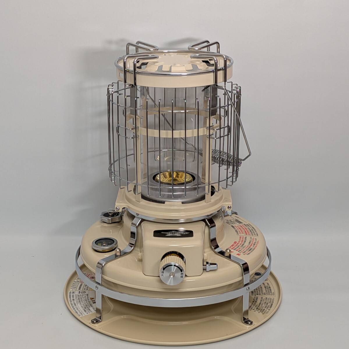 アラジン ブルーフレームクッカー用ガラスチムニー 取付交換 ストーブ