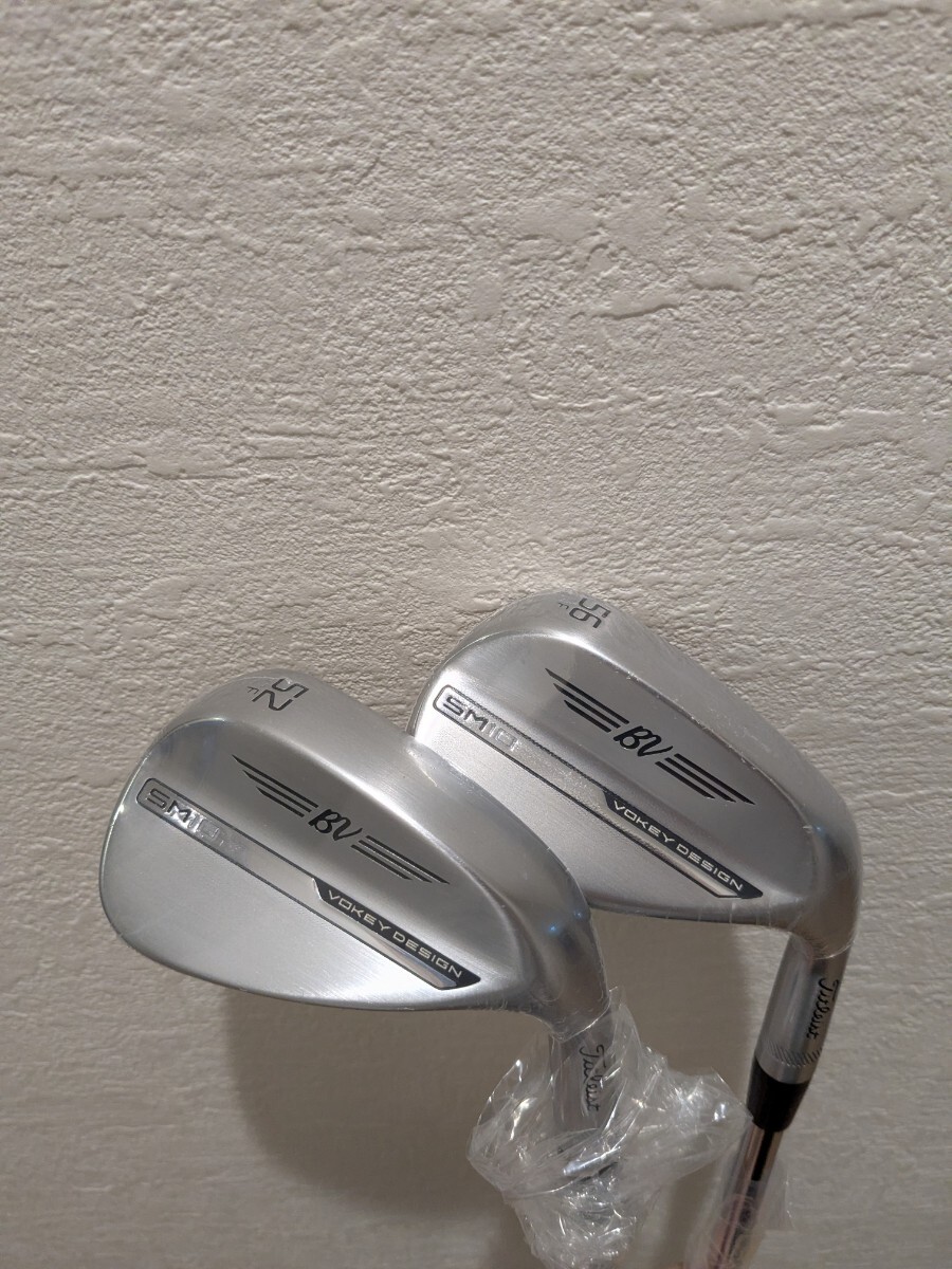 2本セット タイトリスト VOKEY SM10 (シルバー)52/12F 56/14M