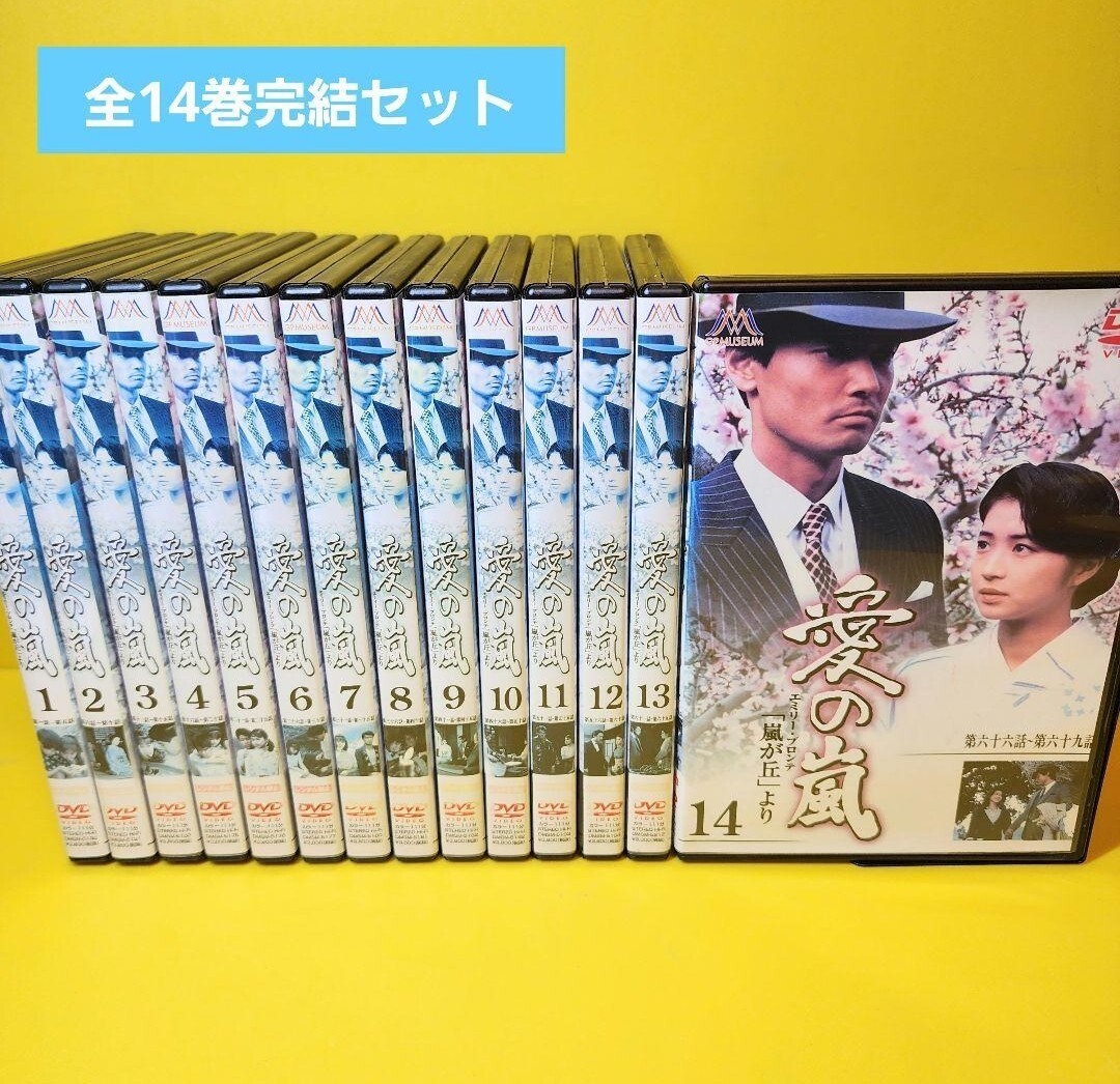 新品ケース交換済み 愛の嵐 東海テレビ 昼ドラ DVD全14巻セット｜Yahoo