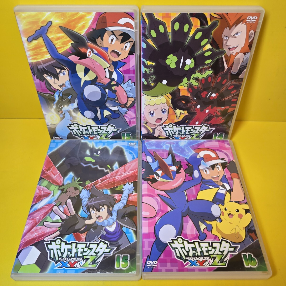 新品ケース交換済み ポケットモンスターXY&Z DVD 全16巻｜Yahoo!フリマ