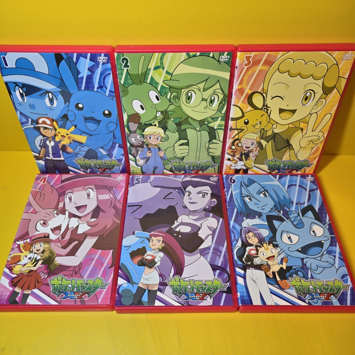 新品ケース交換済み ポケットモンスターXY 全32巻XY&Z DVD 全16巻