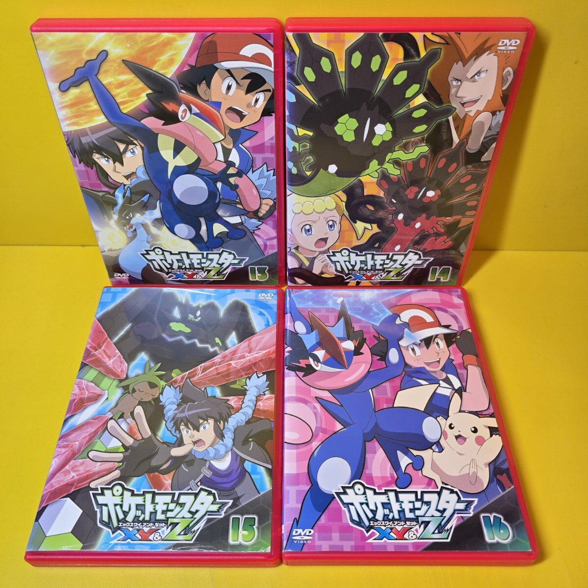 新品ケース交換済み ポケットモンスターXY 全32巻XY&Z DVD 全16巻