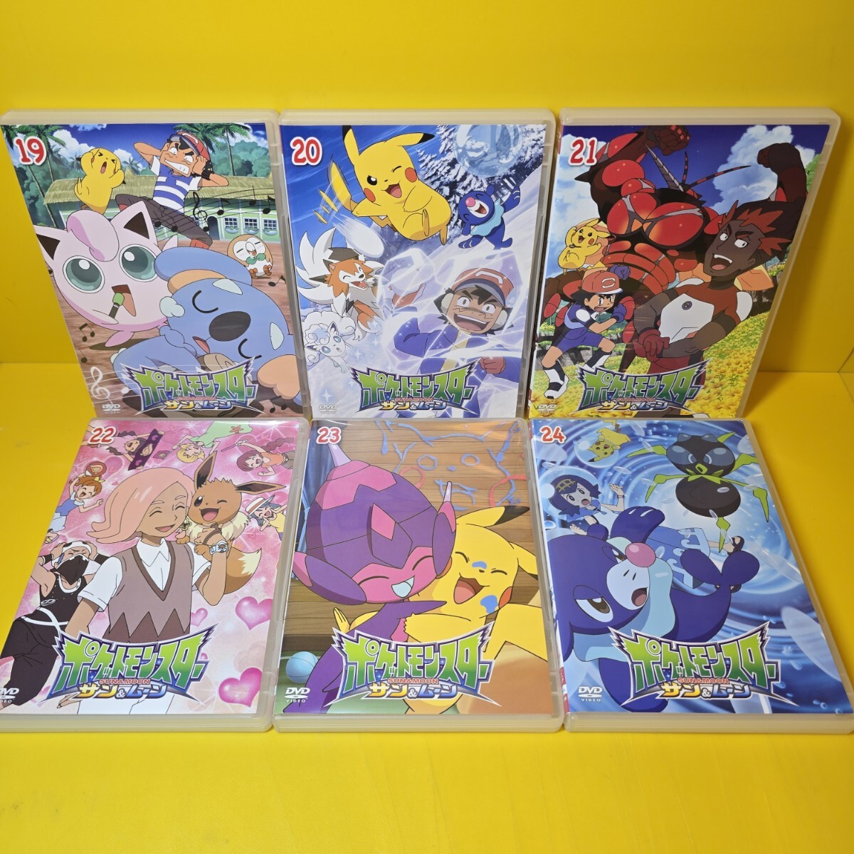 新品ケース交換済み ポケットモンスター サン&ムーン DVD 全49巻セット
