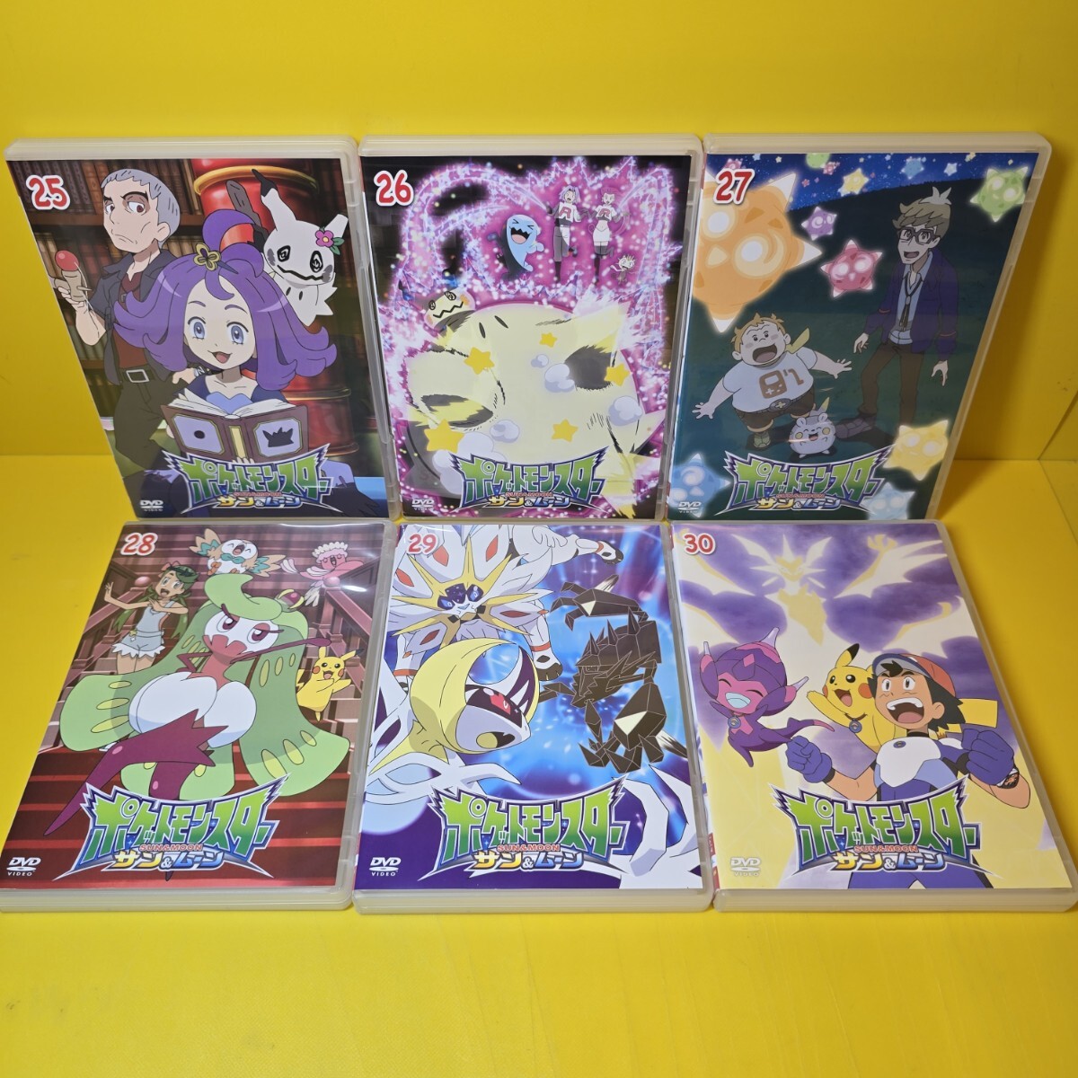 新品ケース交換済み ポケットモンスター サン&ムーン DVD 全49巻セット