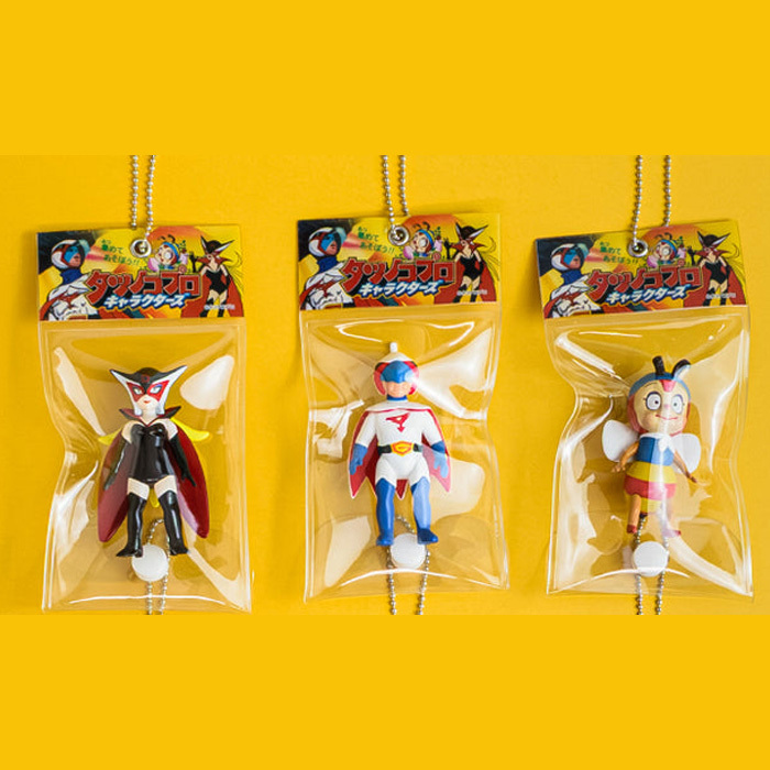 3個 彩色 ガッチャマン ドロンジョ ハッチ 新品 未使用 タツノコプロ