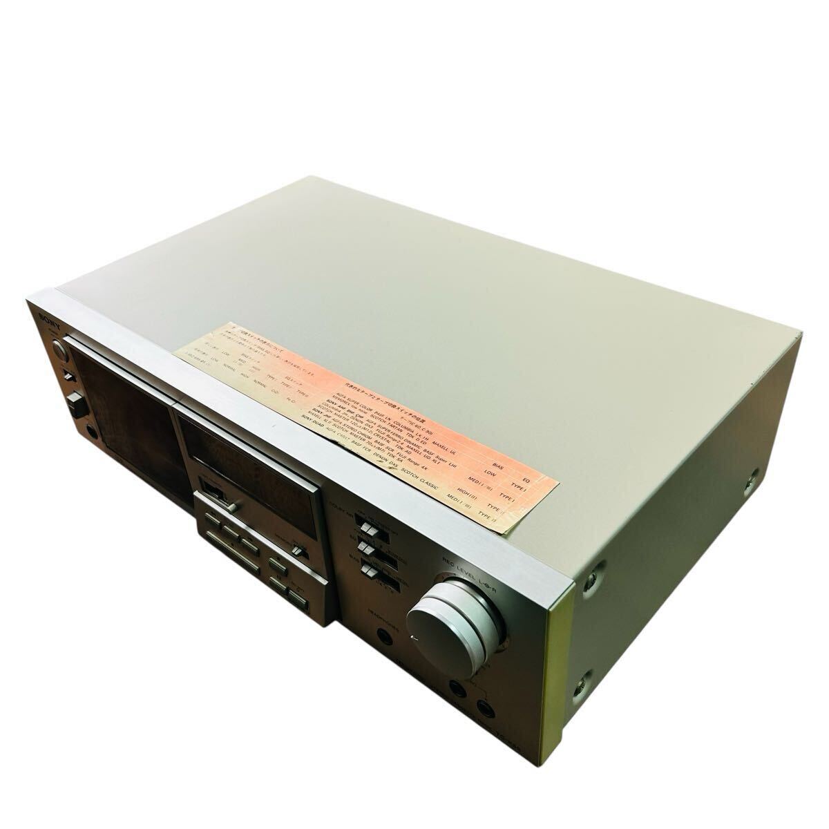 SONY TC-K55 ステレオカセットデッキ｜Yahoo!フリマ（旧PayPayフリマ）