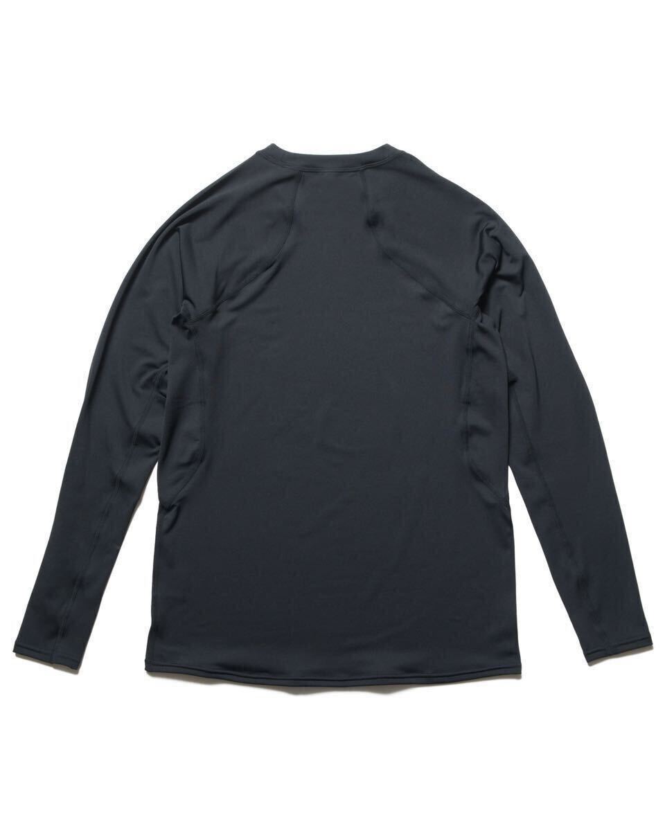 L 新品 送料無料 FCRB 25AW UNDERLAYER CREWNECK TOP BLACK SOPH