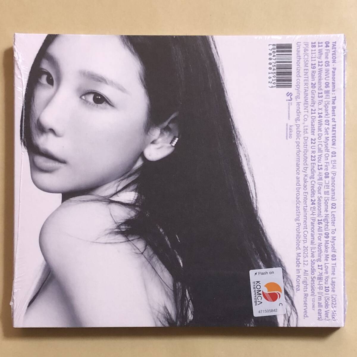少女時代 テヨン TAEYEON パノラマ Panorama デジパック盤 韓国盤 CD