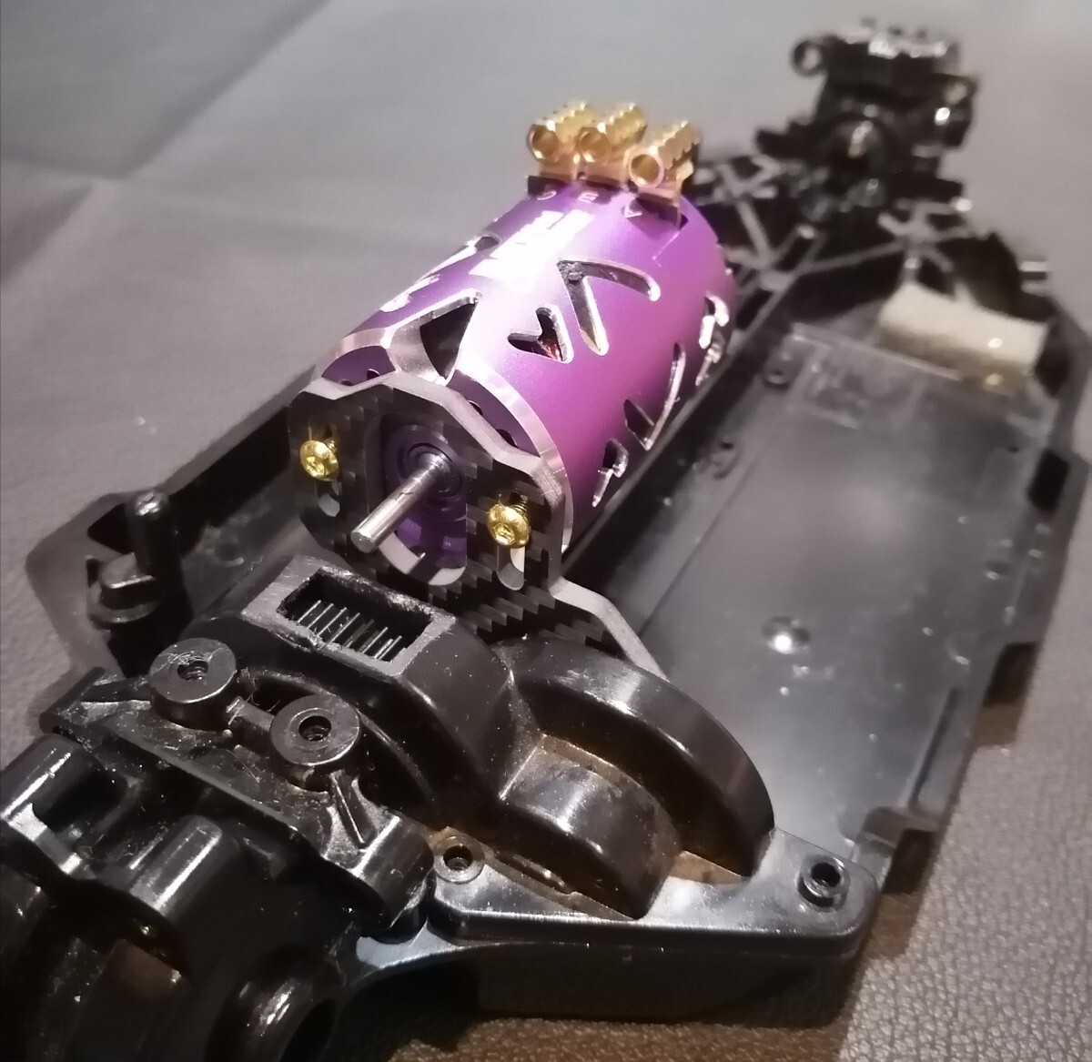 TT-02 ダイレクトステアリング タミヤ Wカウンター 対応アッパーデッキ